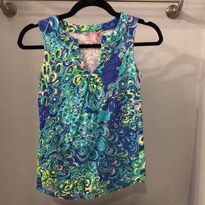 Lilly Pulitzer Sleeveless Marlowe Tank Top